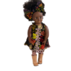 Purple Tasseled Dress Doll (18")