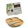 Etiquette Passion Bamboo, 1 x Sectioned Plate - Phthalate Free