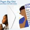 Ethnic and Diverse Greeting Cards - Prayer Boy (A5)