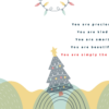 Christmas Girl Greeting Card (A5) - Image 3