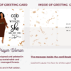 Ethnic and Diverse - Prayer Woman (A5) - Image 2