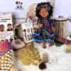 Graceful Ankara Elegance Doll (18") - Image 2