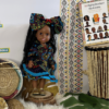 Ankara Blue Chic Doll (14") - Image 3