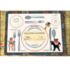 60 Pieces Wooden Framed Dining Etiquette Puzzle - Image 3