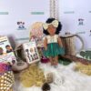 Elegant Azure Ensemble Doll (18") - Image 2