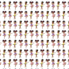 Ballerina Black Girls Luxury Recycled Wrapping Paper (135GSM) - Image 3