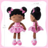 Chic Bow Short Pink Dress Doll (14") - Image 2