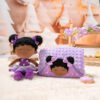 Chic Bow Short Purple Doll (14") - Image 2