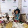 Turquoise Ethnic Dress Doll (18") - Image 3