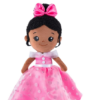Newborn Soft Plush Pink Princess Doll (14")