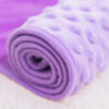 Newborn Soft Plush Purple Princess Blanket (40" x 40") - Image 2