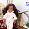Pink Trouser Suit Doll (18") - Image 2