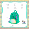 Purple Dinosaur Plush Bag