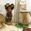 Vibrant Print Coffee Doll (14") - Image 2
