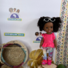Chic Afro Pink Doll (14") - Image 2