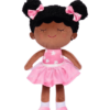 Chic Bow Short Pink Dress Doll (14")