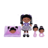 Plaited Sassy Doll Set (14"), Rattles and Cozy Blanket