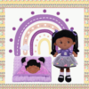 Plaited Sassy Doll (14") and Cozy Blanket Set