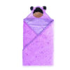 Newborn Soft Plush Purple Princess Blanket (40" x 40")